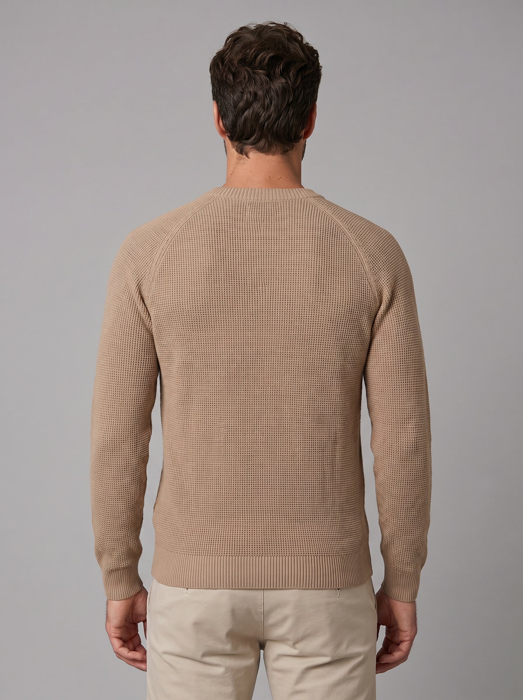SUETER TEXTURE SIENA KHAKI ZIGMA