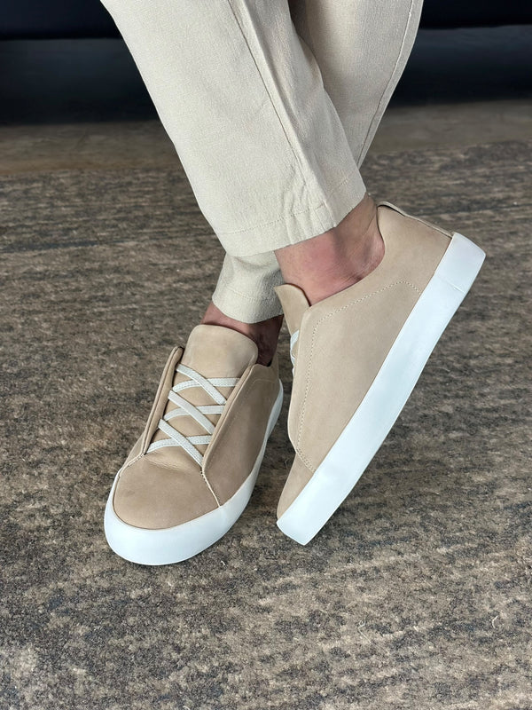 SNEAKER ZEG ELASTIC MINIMAL AREIA ZIGMA