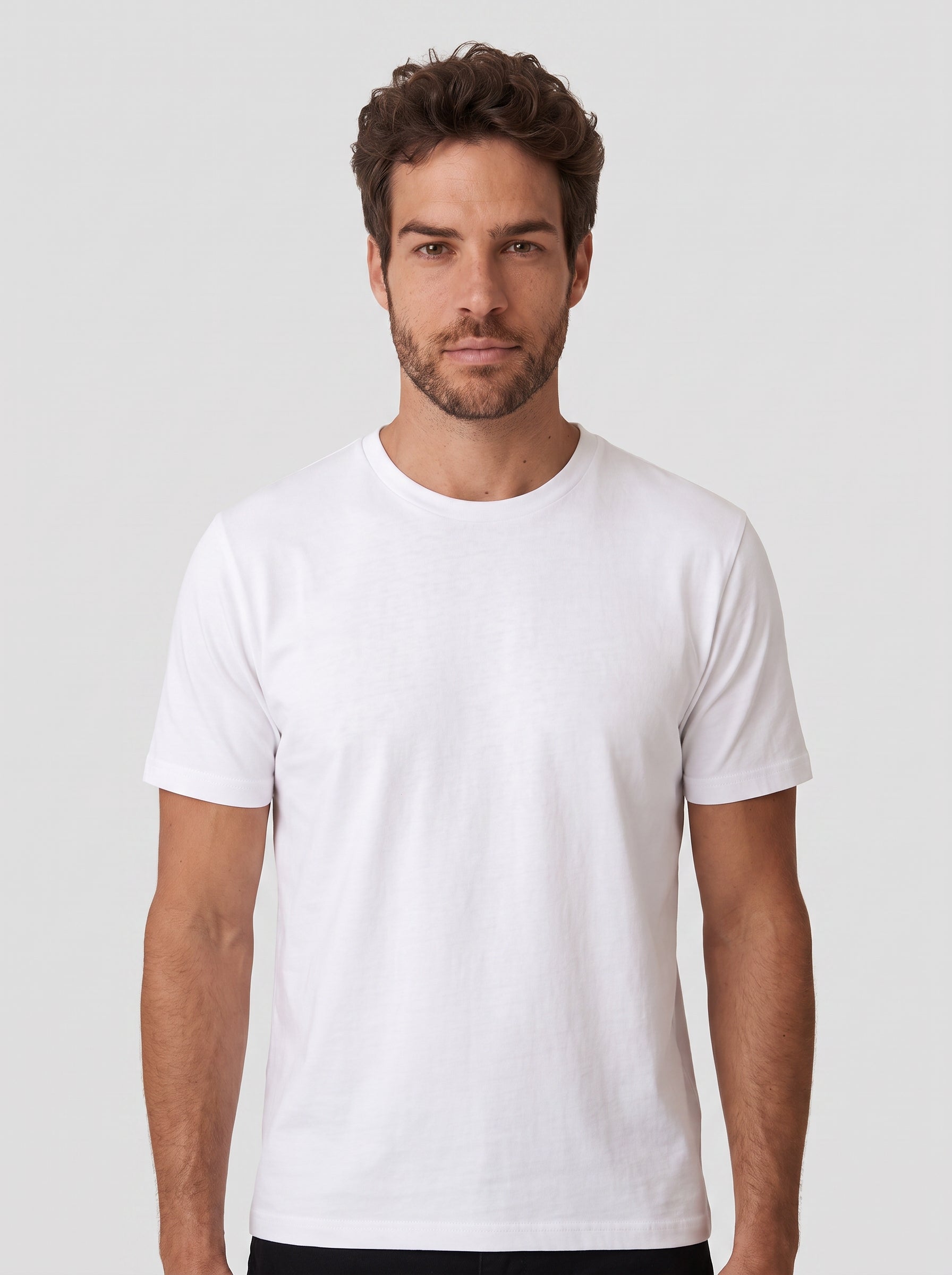 CAMISETA COTTON FLEX BRANCA ZIGMA