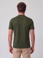 CAMISETA PIQUET SIGNATURE GOLA MEDIA VERDE ZIGMA
