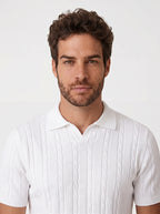 POLO RIVIERA V TRICOT BRANCA ZIGMA