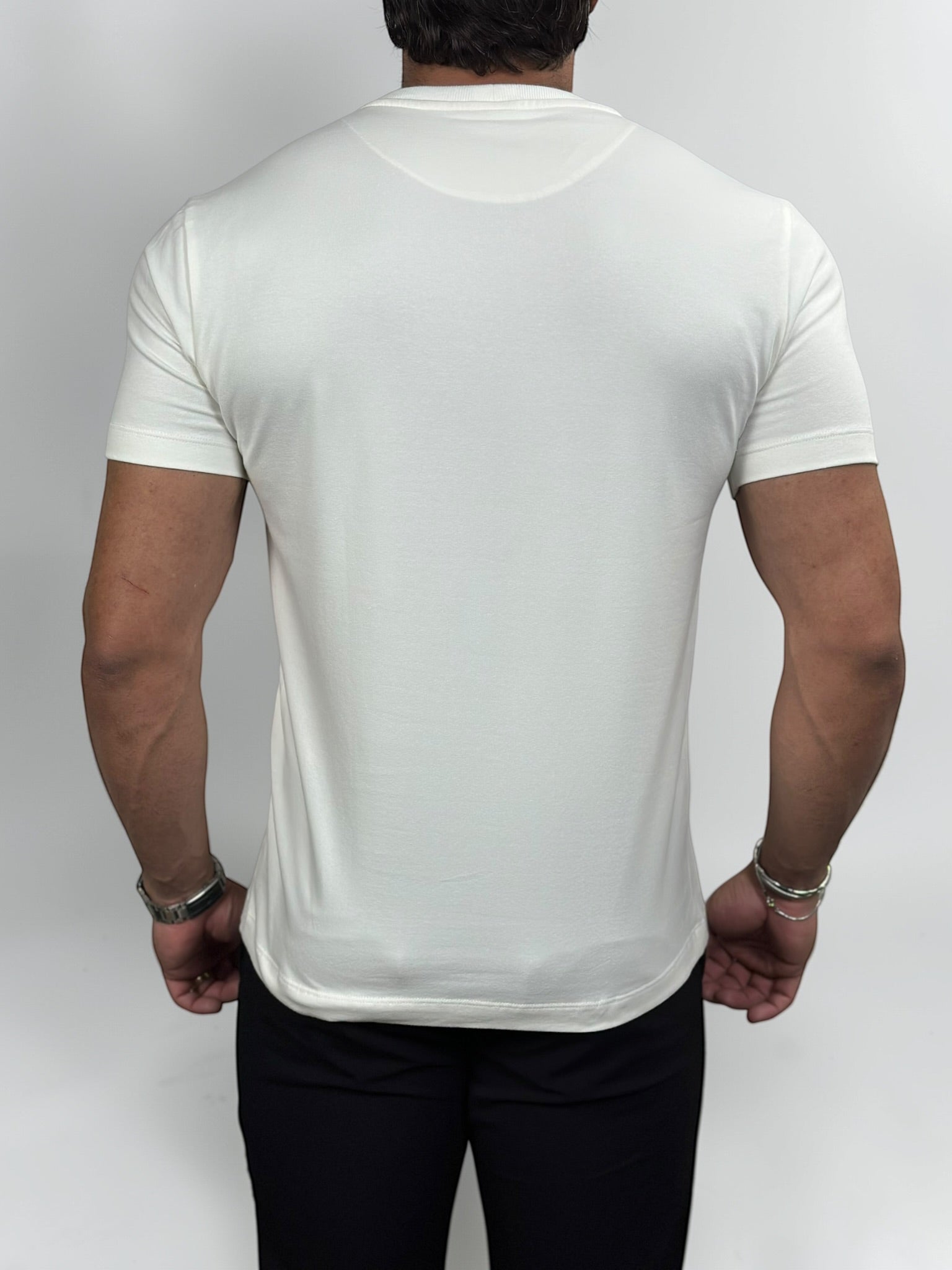 CAMISETA ESSENTIAL COTTON PREMIUM OFF WHITHE ZIGMA