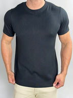 CAMISETA TRICOT SIENA SOFT PRETA ZIGMA