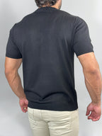 CAMISETA TRICOT MAJESTIC PRETO ZIGMA