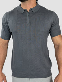 GOLA POLO ZEGNA C/ZIPER CHUMBO ZIGMA