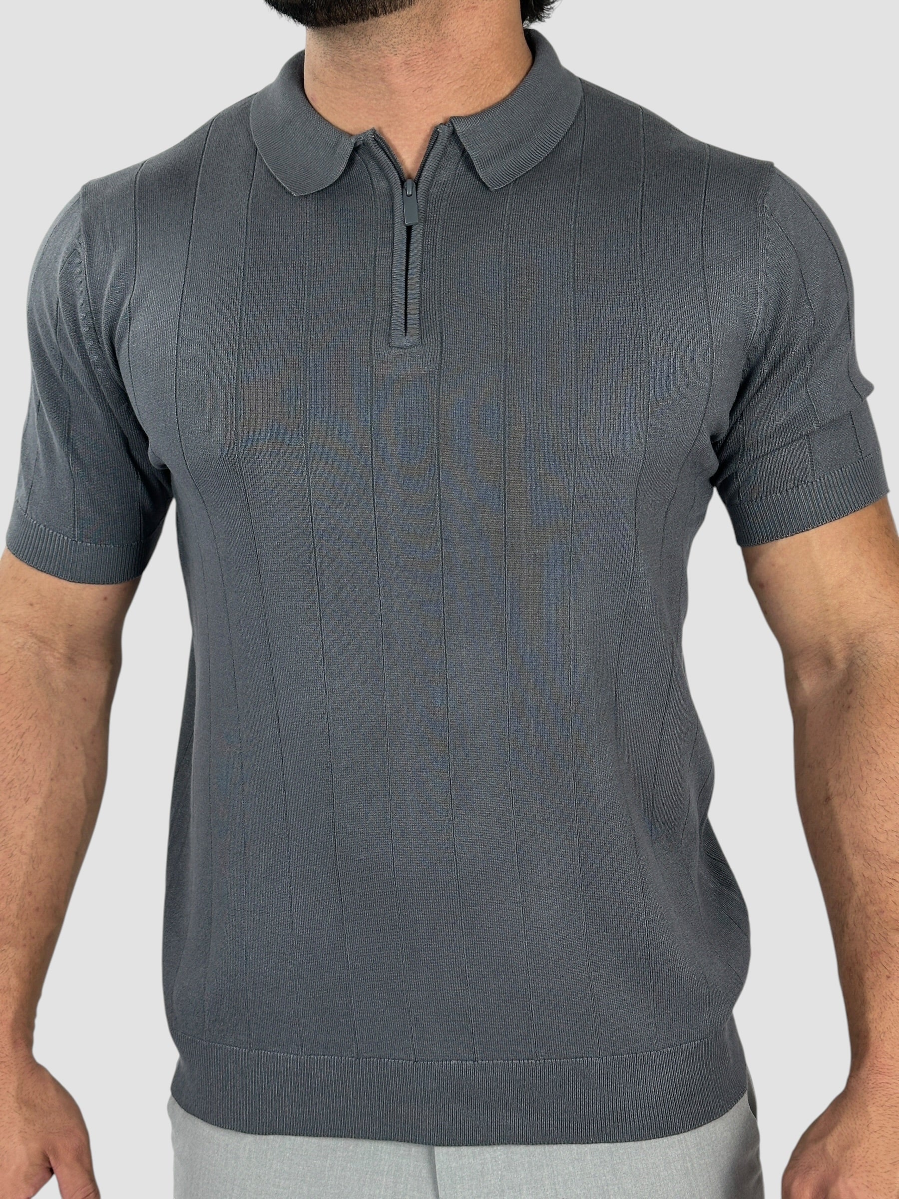 GOLA POLO ZEGNA C/ZIPER CHUMBO ZIGMA