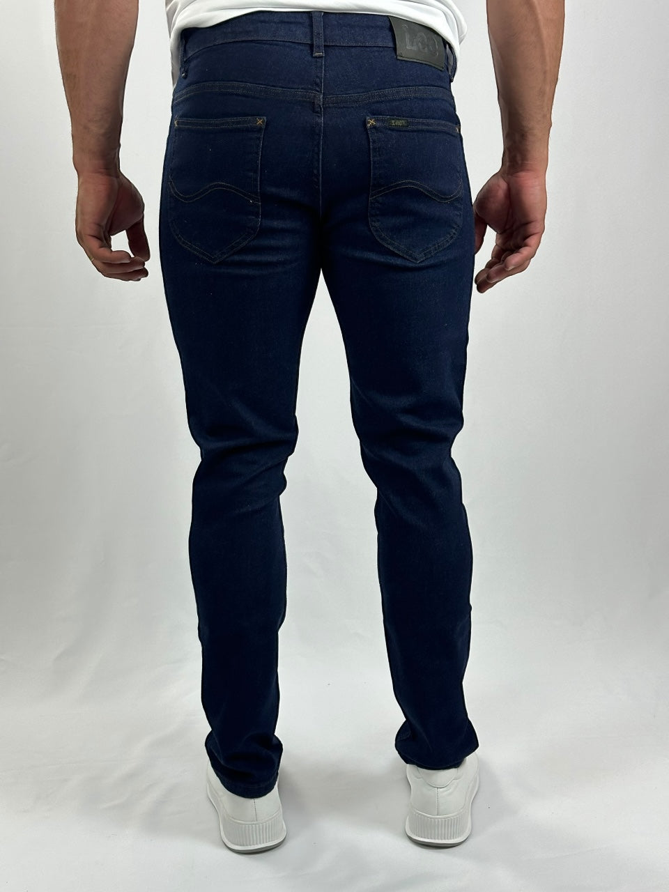 CALÇA RIDER STRECH SEMI SKINNY HEART BLUE LEE