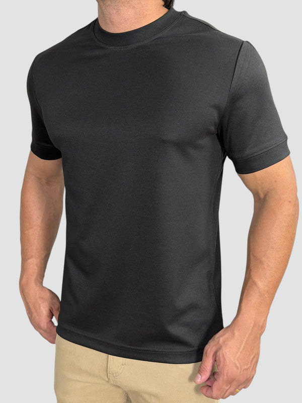 CAMISETA SOFT OVER PRETA ZIGMA