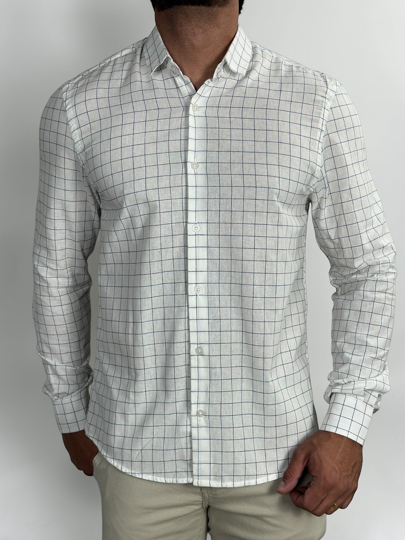 CAMISA M/L SOTTO AZUL URBO