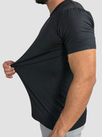 CAMISETA TECH MODAL PRETA ZIGMA