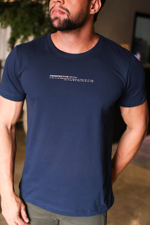 CAMISETA PERSPECTIVE AZUL URBO
