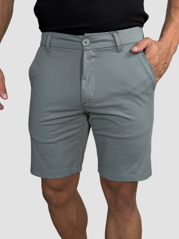 BERMUDA ALFAIATARIA TECH CAPRI CINZA ZIGMA