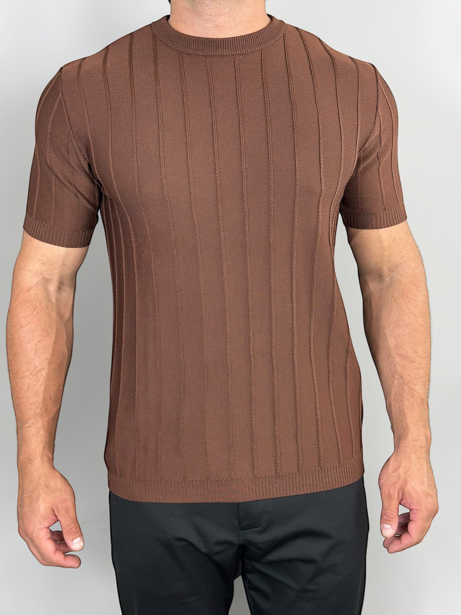 CAMISETA TRICOT RIVAGE CHOCOLATE ZIGMA