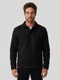JAQUETA SUEDE SHERPA ASPEN PRETA ZIGMA