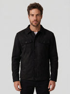 JAQUETA SUEDE SHERPA ASPEN PRETA ZIGMA
