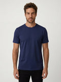 CAMISETA ESSENTIAL COTTON PREMIUM AZUL MARINHO ZIGMA