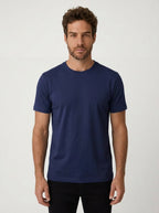 CAMISETA ESSENTIAL COTTON PREMIUM AZUL MARINHO ZIGMA