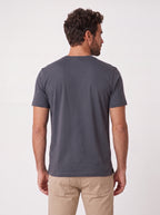 CAMISETA GIZA DUPLO ALGODAO EGIPCIO CHUMBO ZIGMA