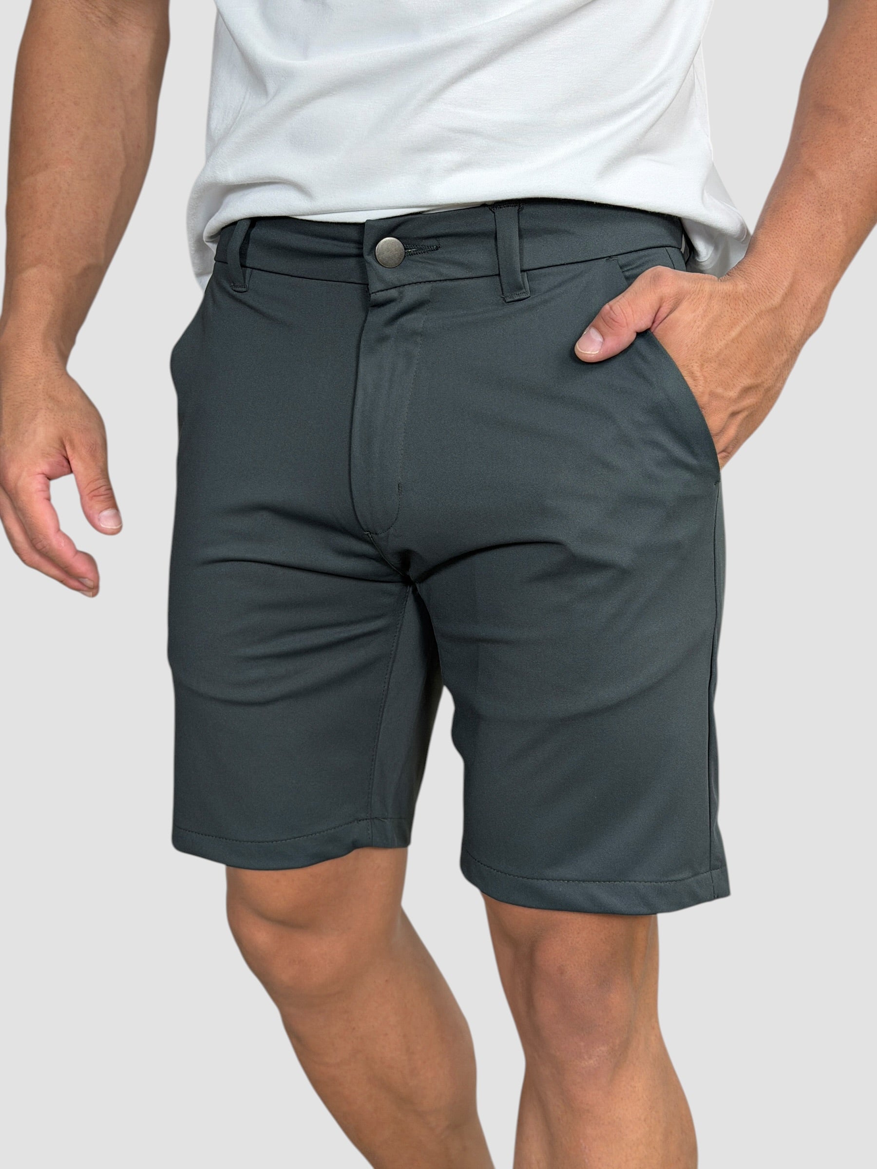 BERMUDA ALFAIATARIA TECH CAPRI GRAFITE ZIGMA