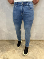 CALCA JEANS SLIM JOHN AZUL CLARO URBO