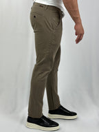 CALÇA SLIM CHINO NEW STRECH MILITAR SOFT LEE