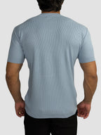 CAMISETA TRICO TEXTURE AZUL BB ZIGMA