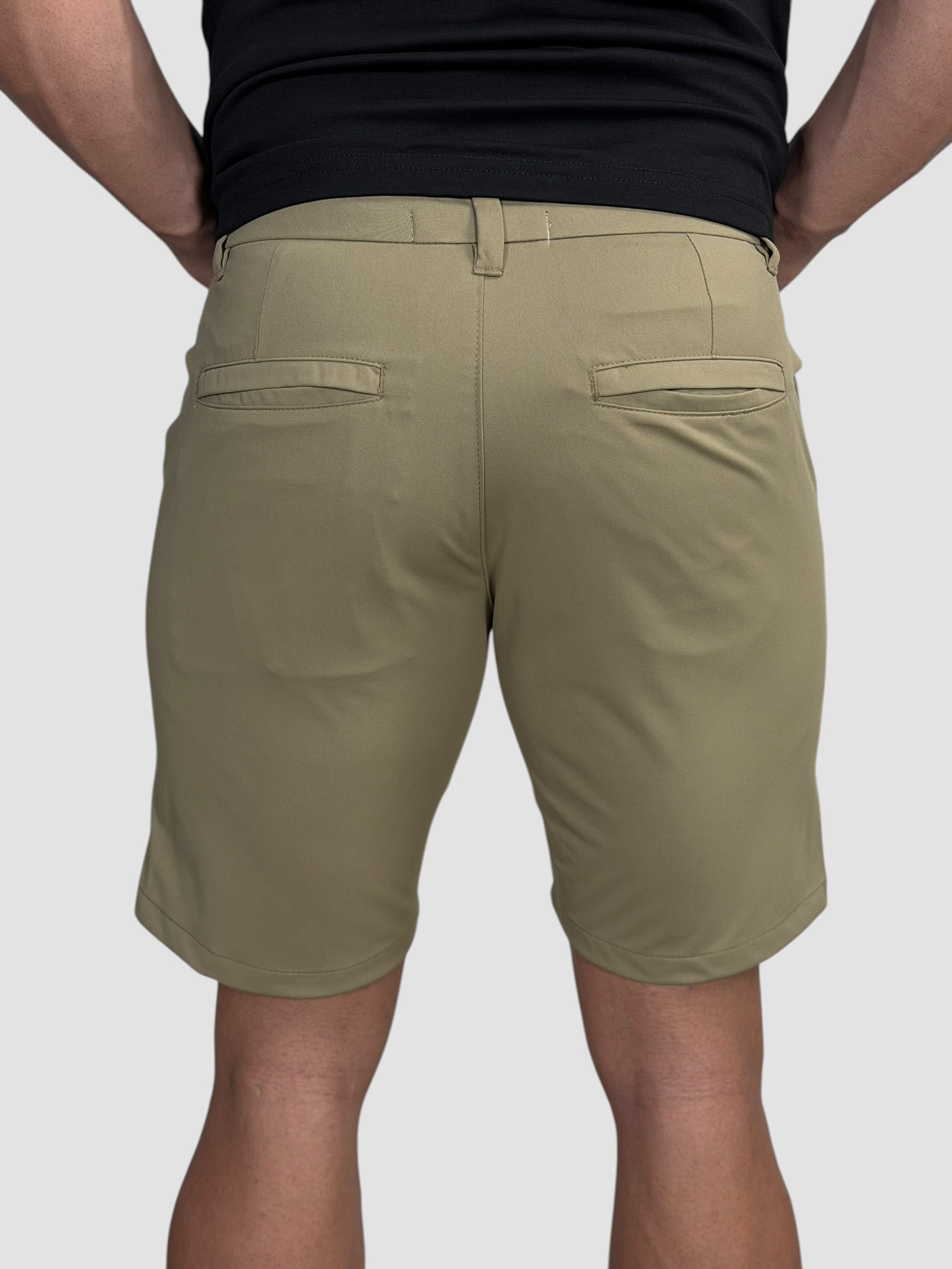 BERMUDA ALFAIATARIA TECH CAPRI KHAKI ZIGMA