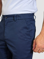 BERMUDA PORTOFINO SARJA STRETCH AZUL MARINHO ZIGMA