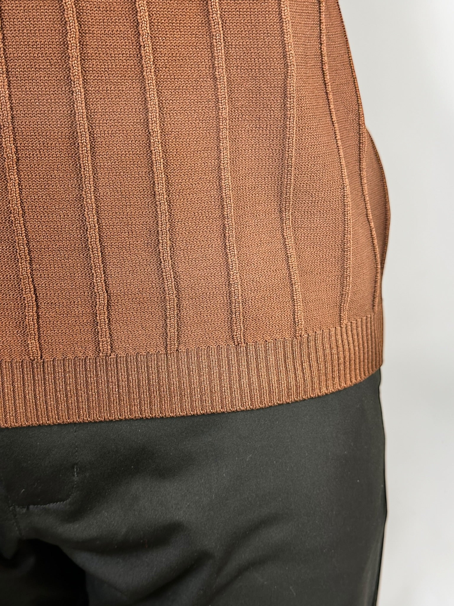 CAMISETA TRICOT RIVAGE CHOCOLATE ZIGMA