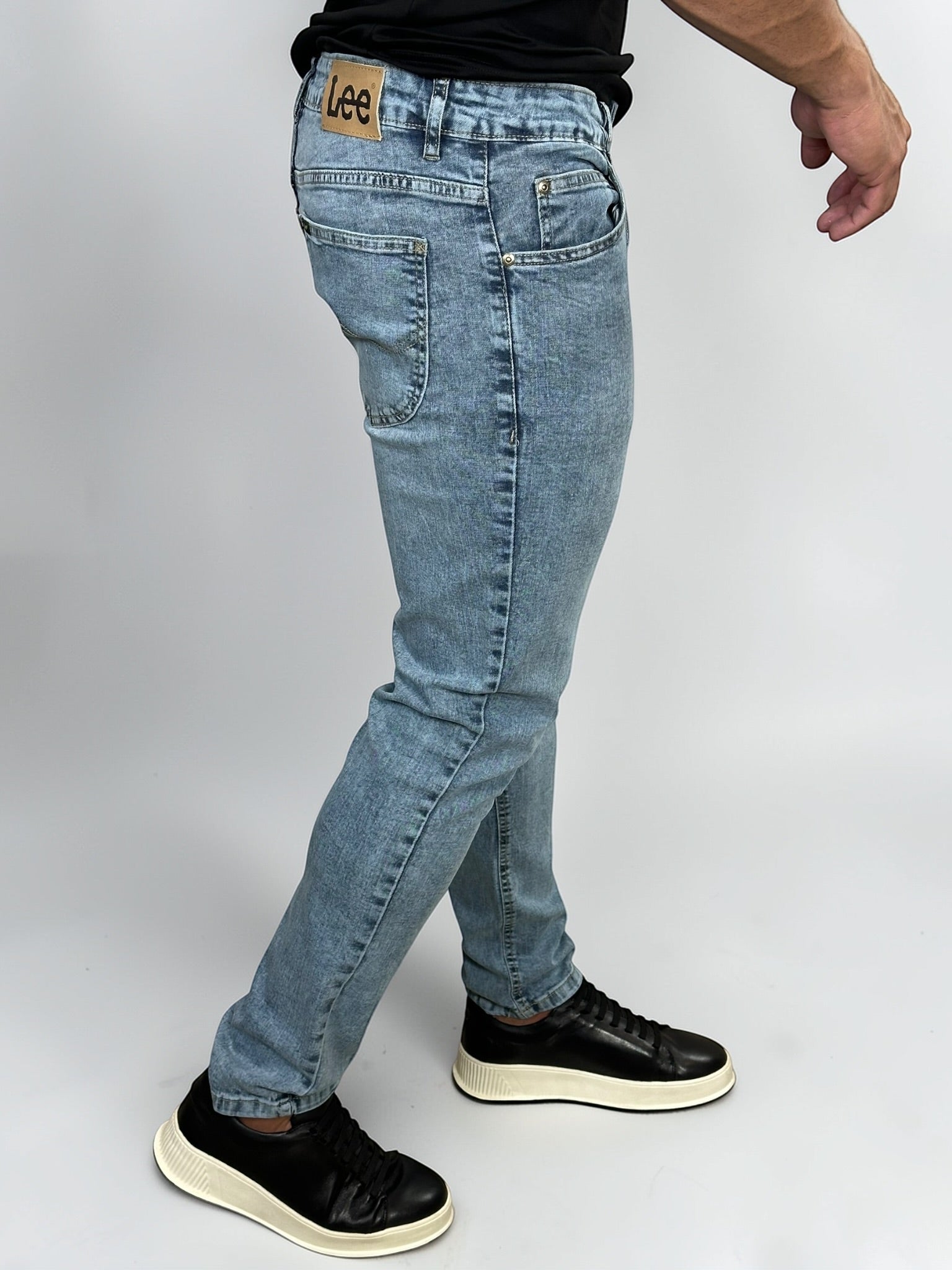 CALÇA MALONE STRECH SKINNY ALIN SNOW LEE