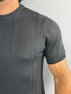 CAMISETA TRICOT MAJESTIC PRETO ZIGMA
