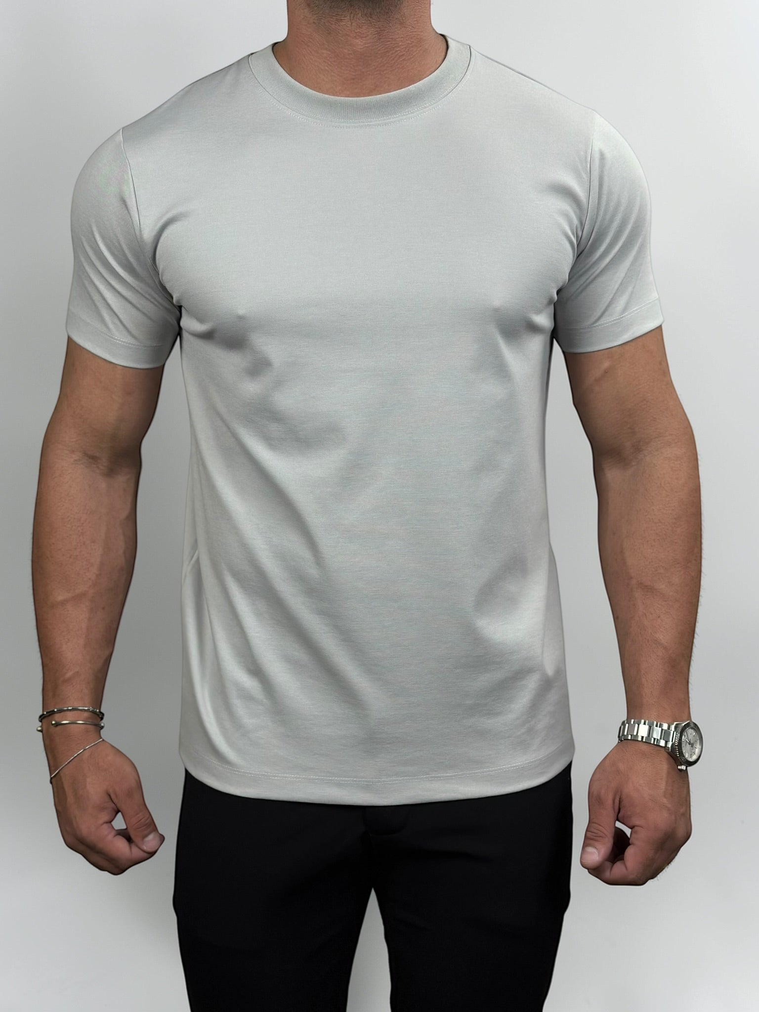CAMISETA COMFORT STRETCH CINZA ZIGMA