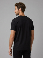 CAMISETA ESSENTIAL COTTON PREMIUM PRETA ZIGMA