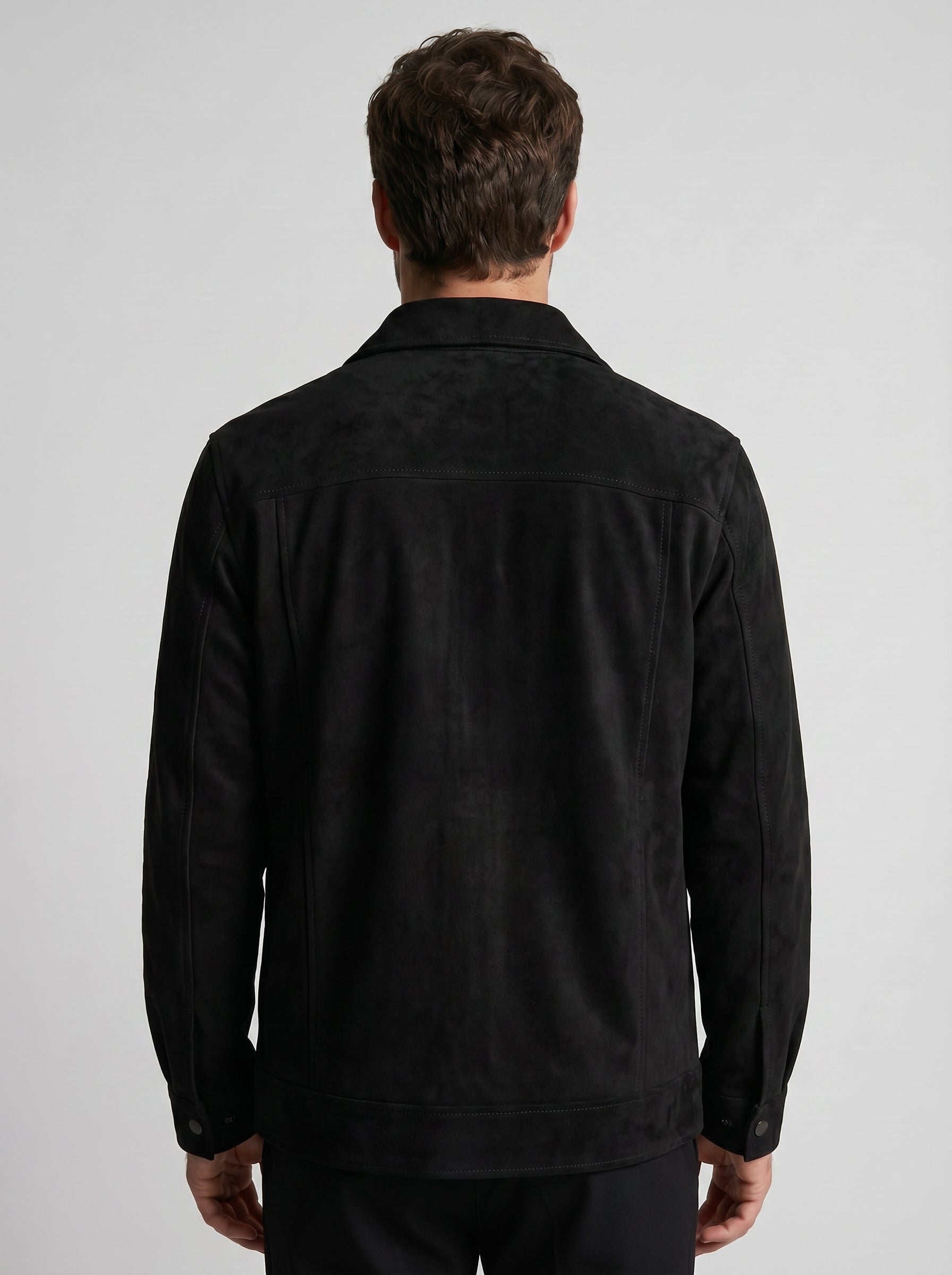 JAQUETA SUEDE SHERPA ASPEN PRETA ZIGMA