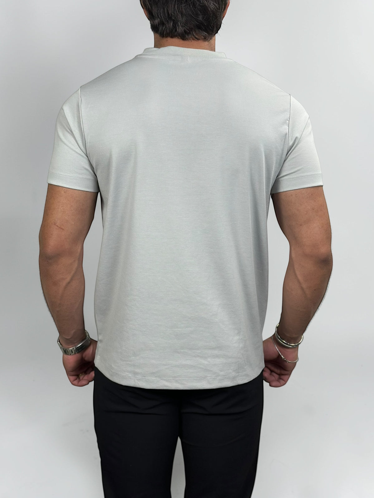 CAMISETA COMFORT STRETCH CINZA ZIGMA