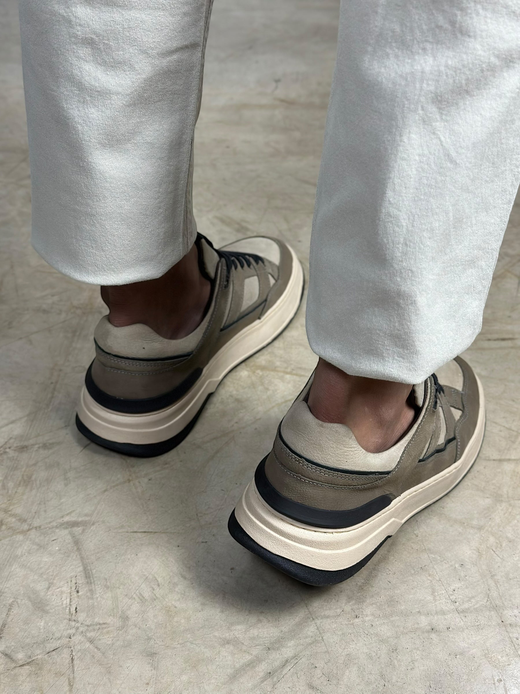 SNEAKER SOHO TAUPE ZIGMA