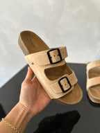 BIRKEN COURO BEGE ZIGMA