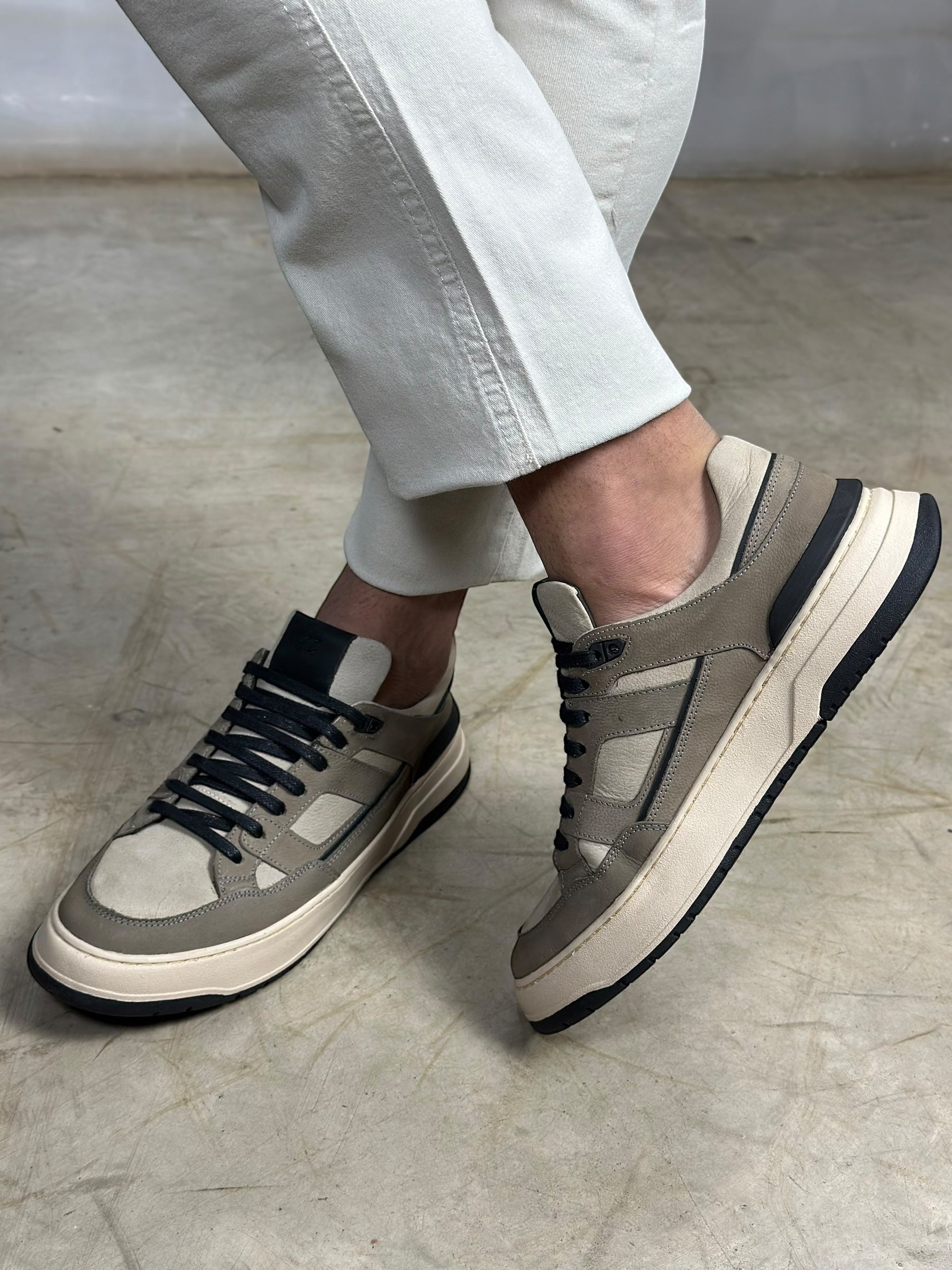 SNEAKER SOHO TAUPE ZIGMA
