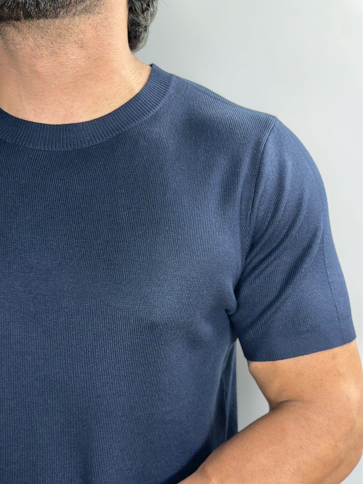 CAMISETA TRICOT SIENA SOFT MARINHO ZIGMA