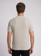 CAMISETA TRICO HONEY BELLAGIO AREIA ZIGMA