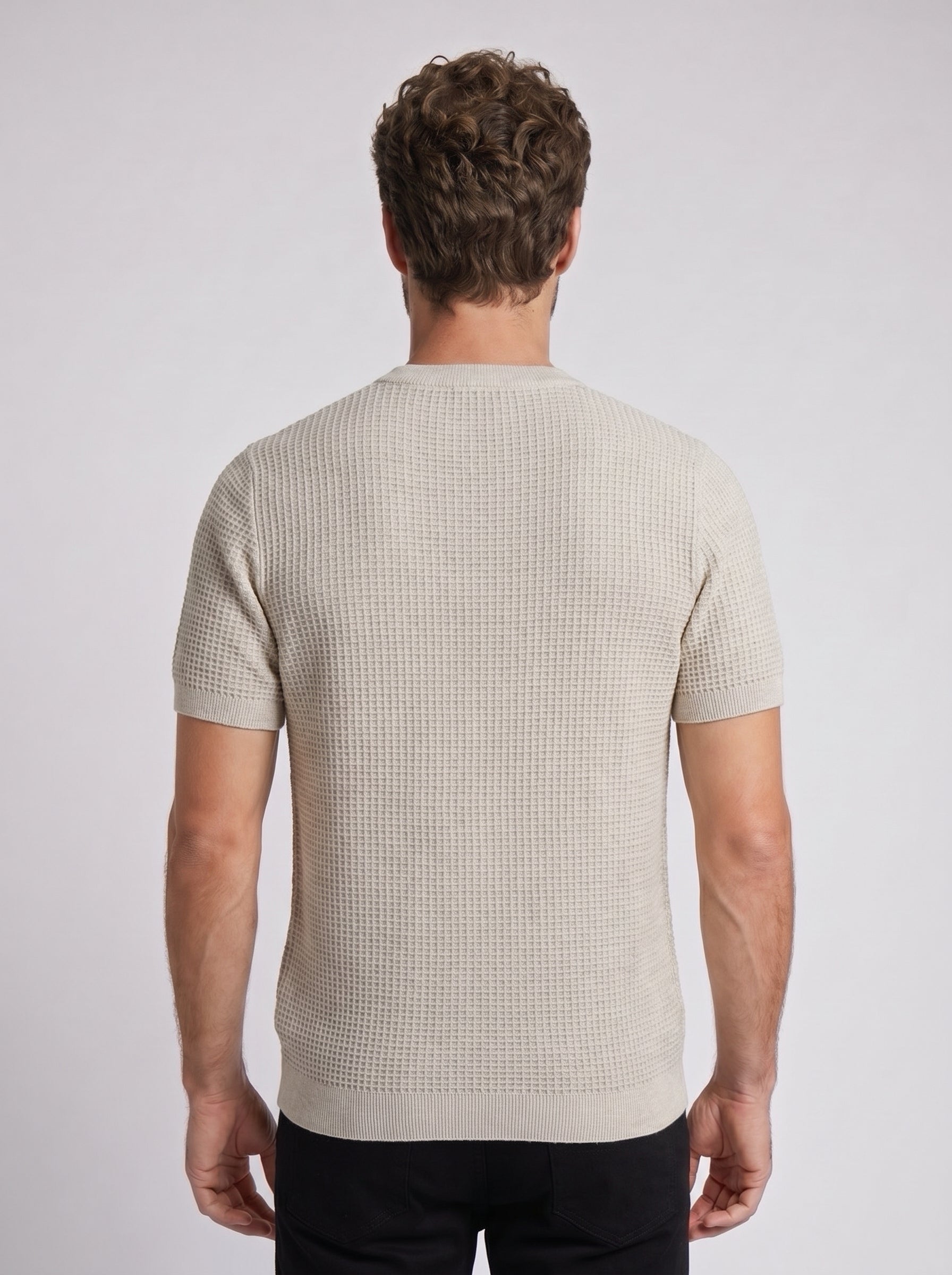 CAMISETA TRICO HONEY BELLAGIO AREIA ZIGMA