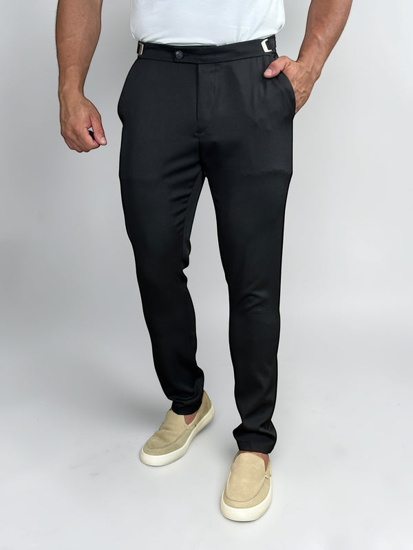CALÇA ALF VIENA AJUSTE LATERAL PRETO ZIGMA
