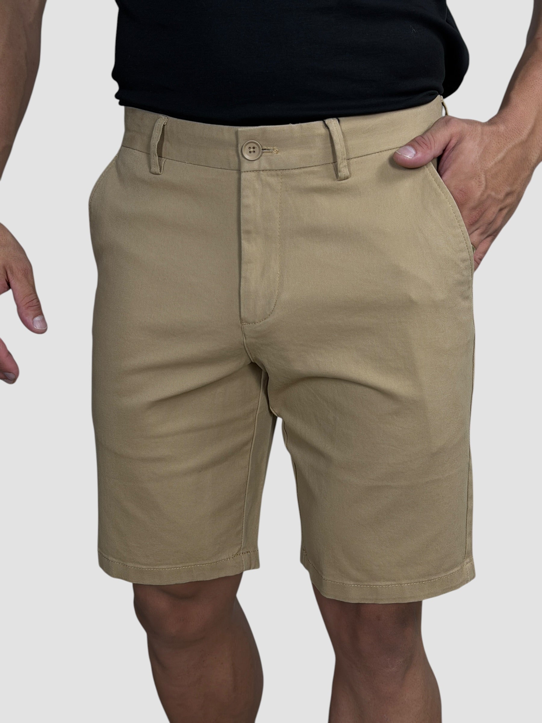 BERMUDA CHINO CAPRI BEGE ZIGMA