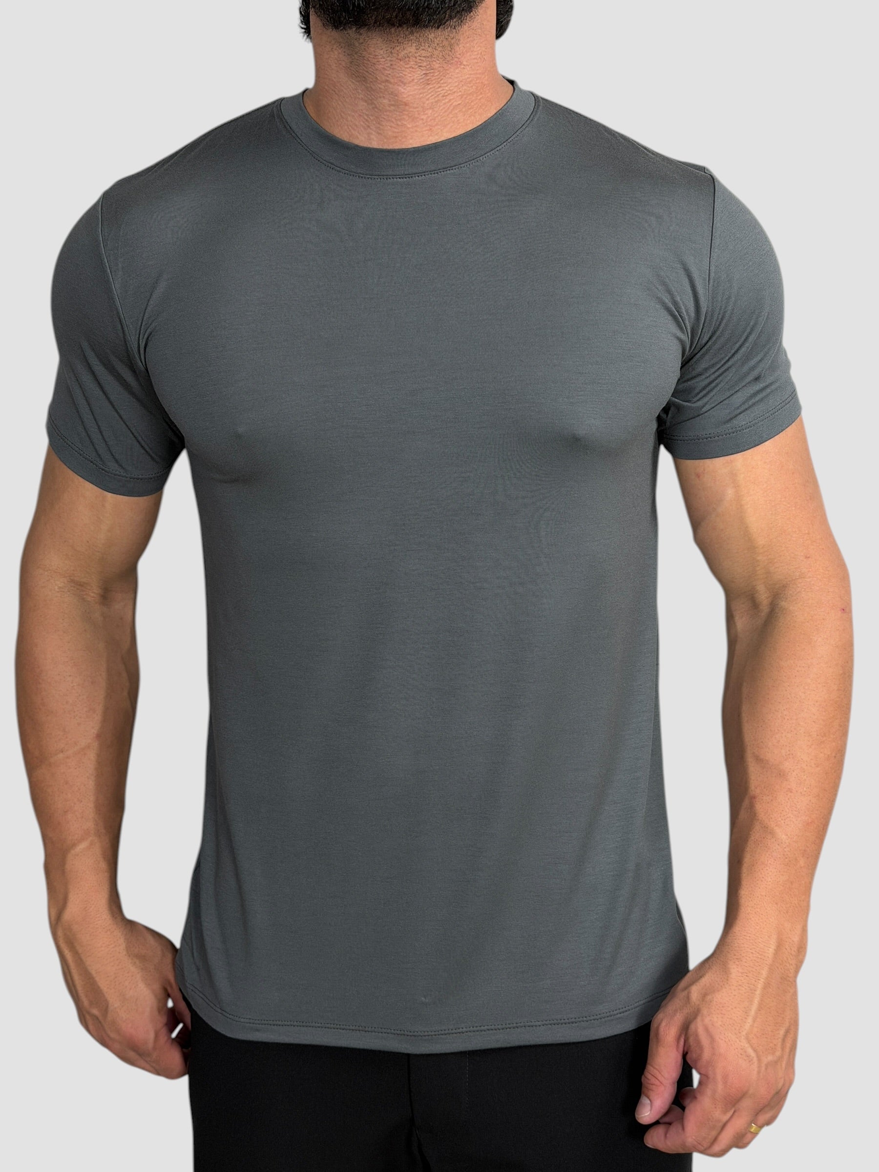 CAMISETA TECH MODAL GRAFITE ZIGMA