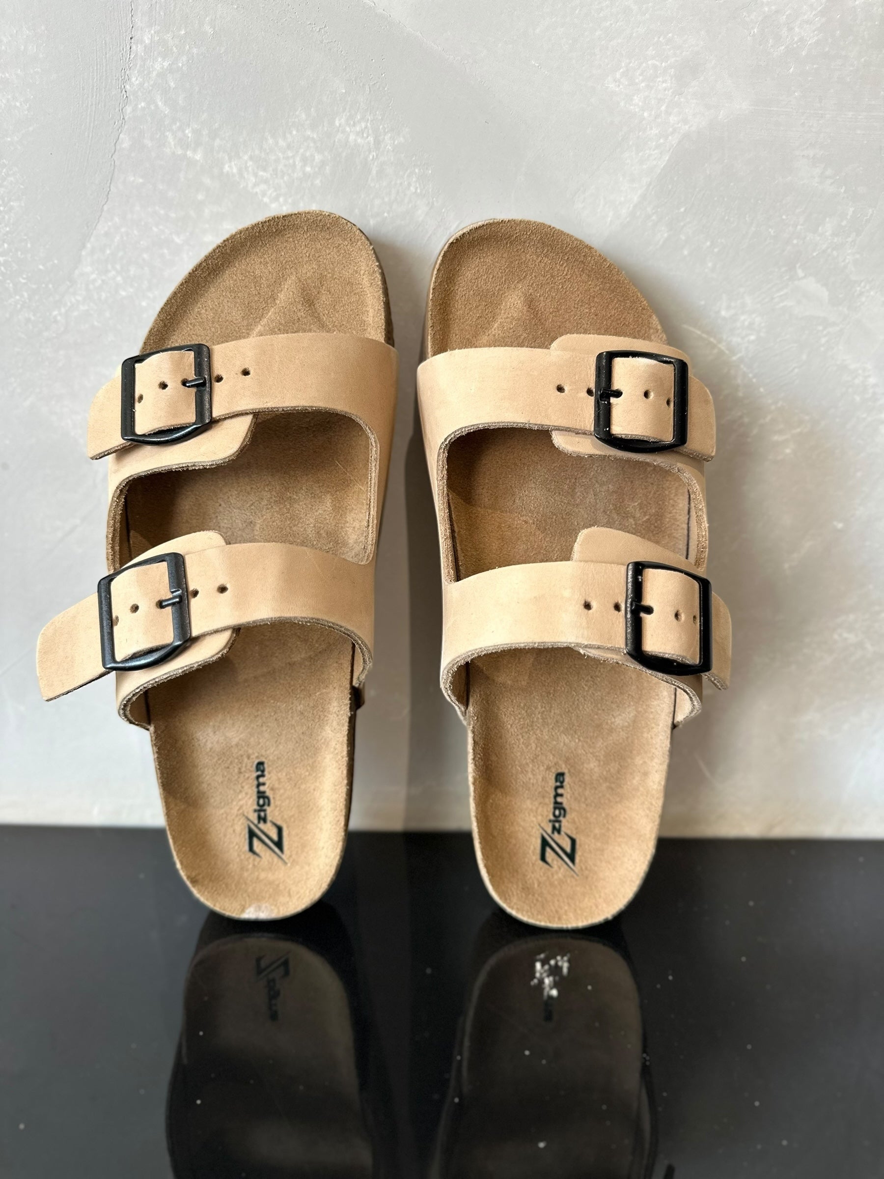 BIRKEN COURO BEGE ZIGMA