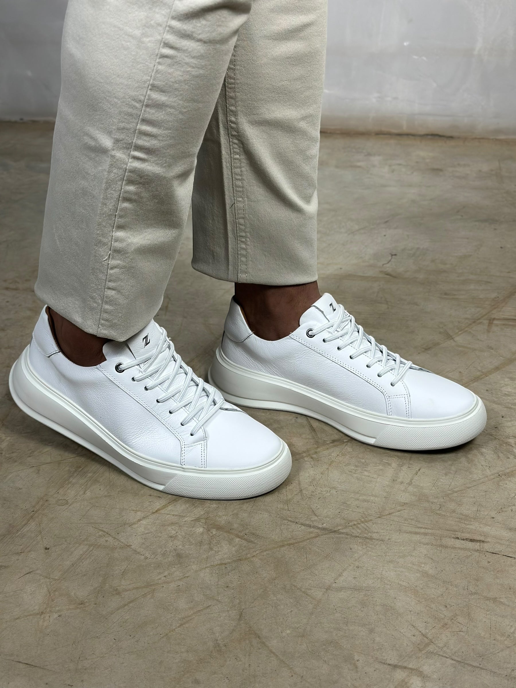 SNEAKER MYKONOS ELASTIC BRANCO ZIGMA