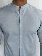 CAMISA M/L MANDARIN SERENITY ZIGMA