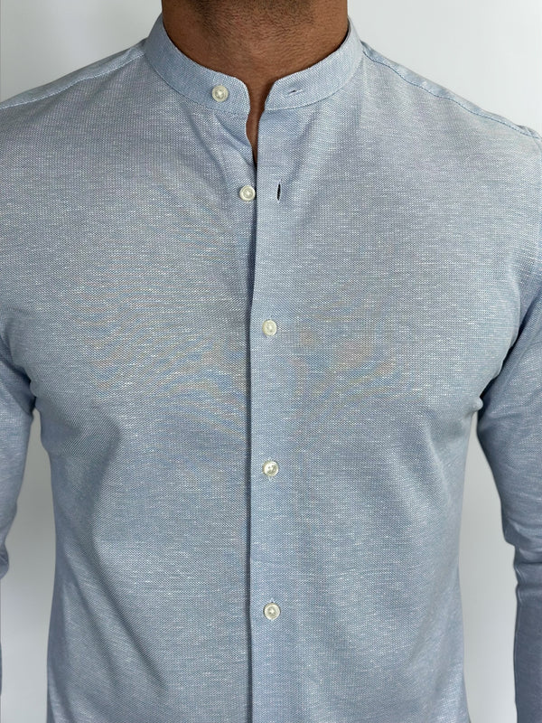 CAMISA M/L MANDARIN SERENITY ZIGMA