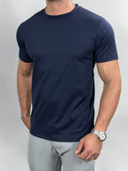 CAMISETA COMFORT STRETCH AZUL MARINHO ZIGMA