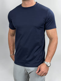 CAMISETA COMFORT STRETCH AZUL MARINHO ZIGMA